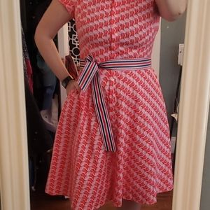 NWT Orange Boden dress with pockets!